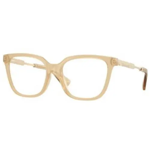 BE 2441 U Yellow Demo Lens 4198 Size 53 Eyeglasses by Burberry