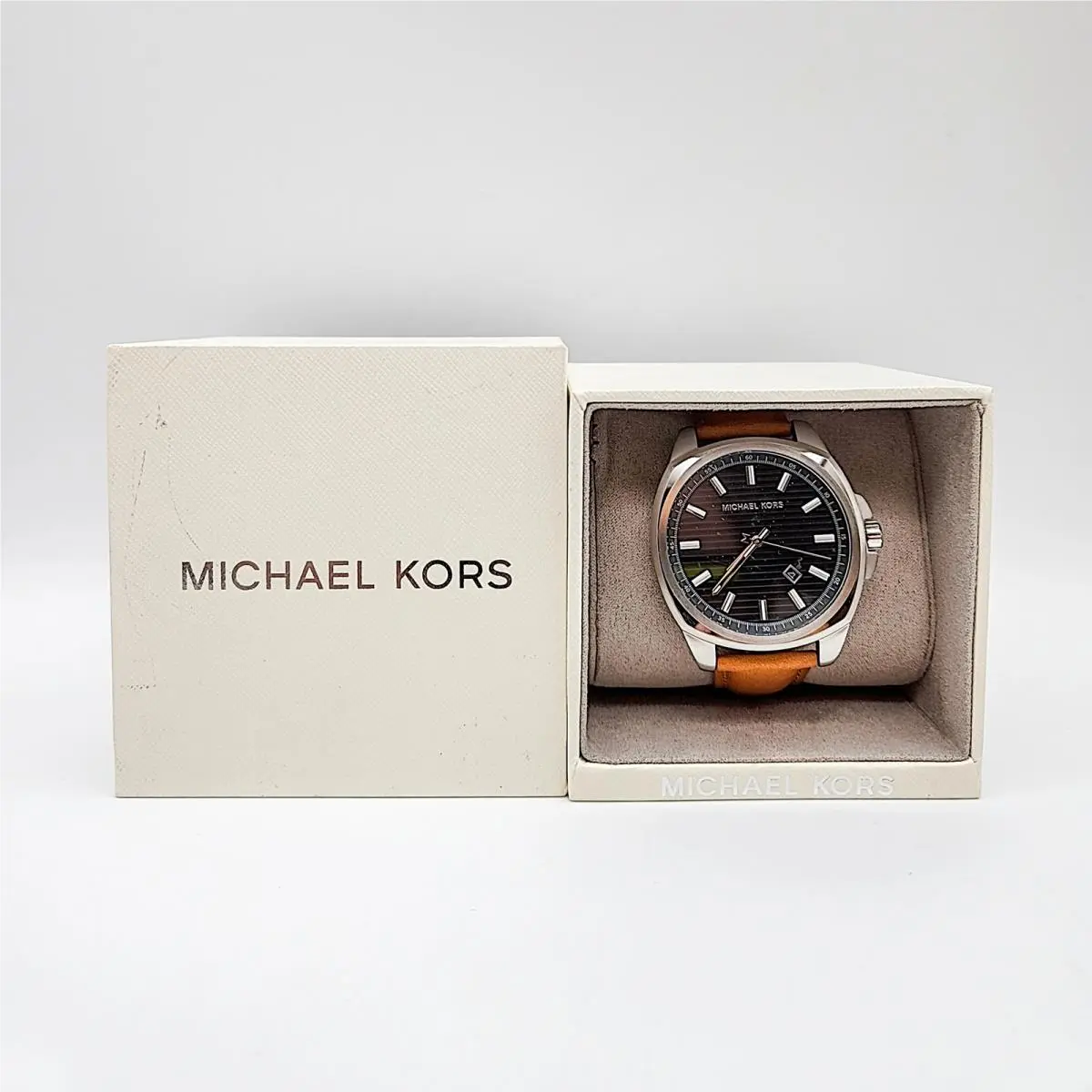 Mens Bryson Black Dial Watch 42mm by Michael Kors