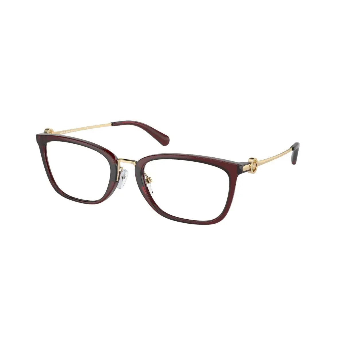 MK 4054 Captiva Dark Red 3949 Size 52 Eyeglasses by Michael Kors