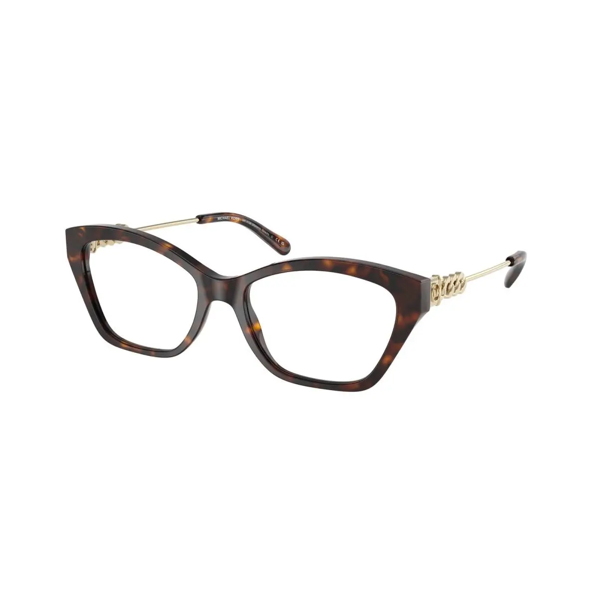 MK 4136 Makena Beach Dark Tortoise 3006 Size 52 Eyeglasses by Michael Kors