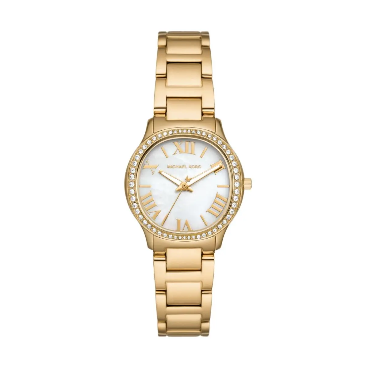 Sage Three-hand Gold-tone Stainless Steel Women`s 31MM Gold by Michael Kors
