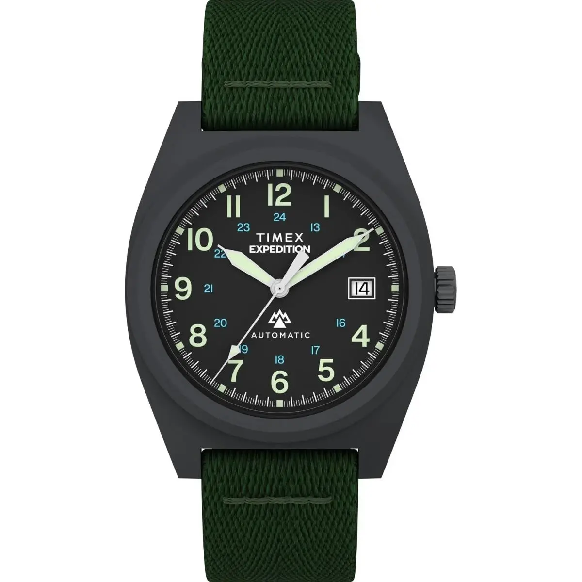 Expedition Capstone Textile Strap Automatic Men`s Watch TW2Y39800 by Timex