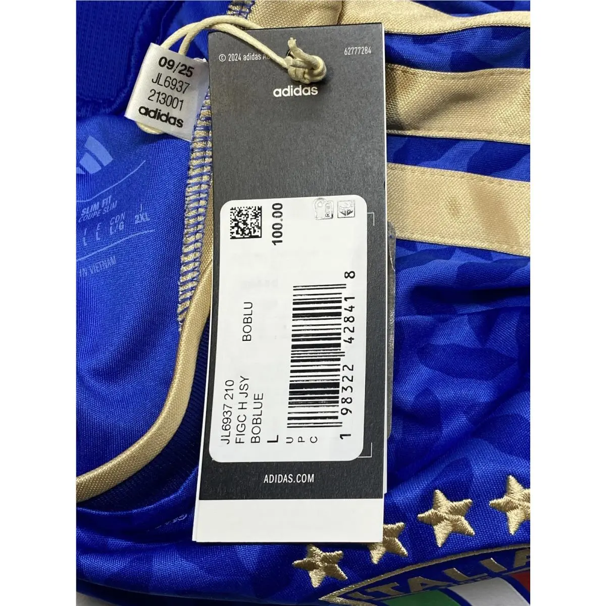 Adidas clothing - Blue/Gold (UPC: 198322428418) 5