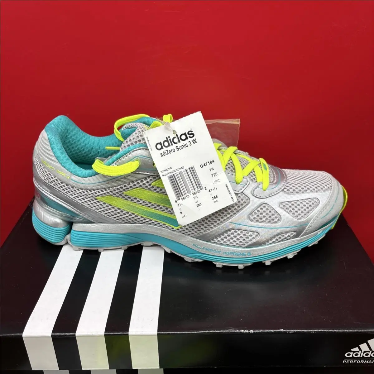 Adidas shoes - adidas Adizero - Adizero - G47184 - Teal/Gray 1