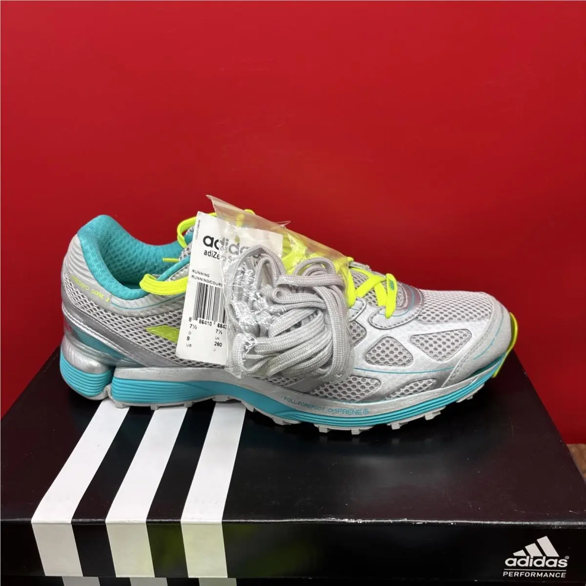Adidas shoes - adidas Adizero - Adizero - G47184 - Teal/Gray 2