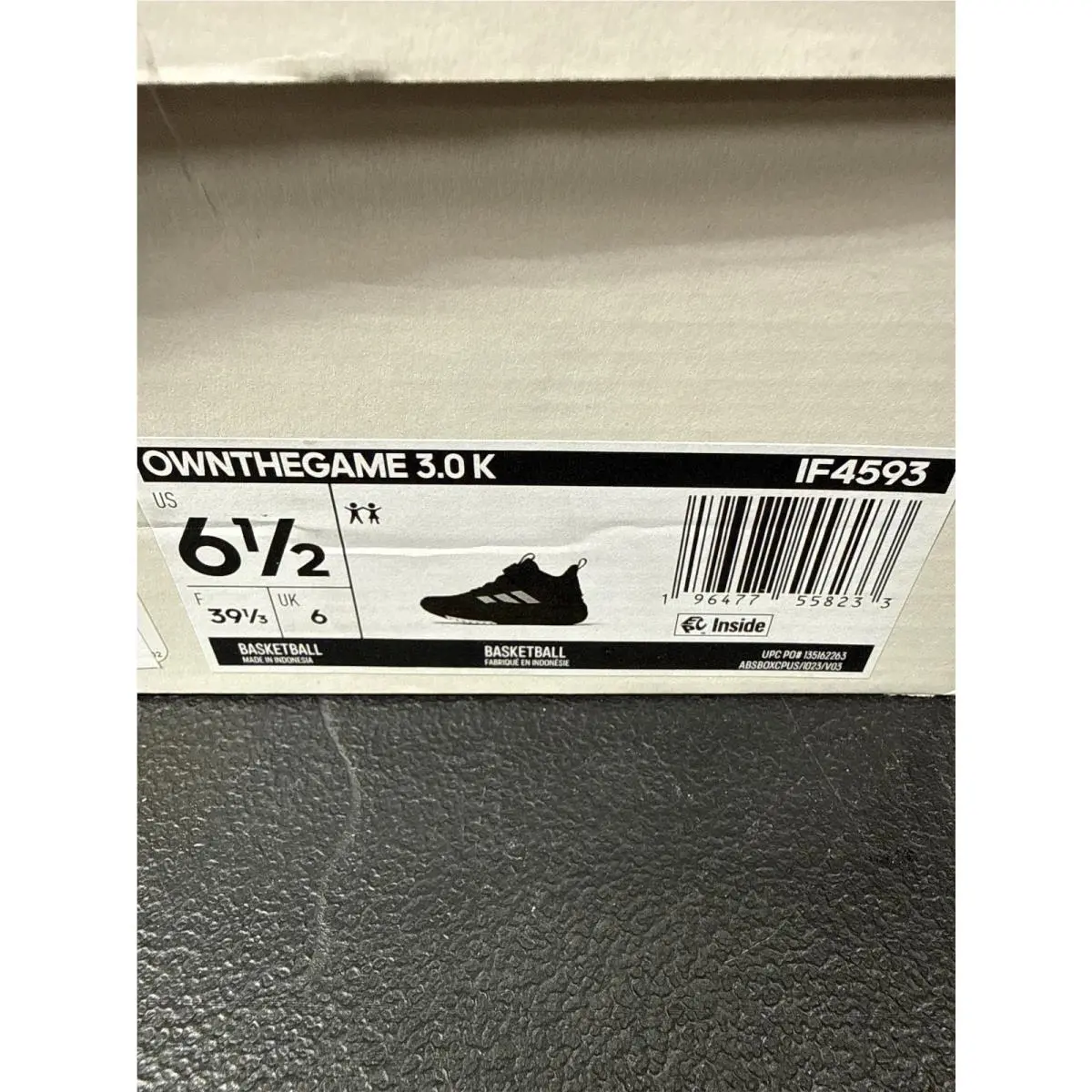 Adidas shoes - IF4593 - IF4593 - Black/White (UPC: 196477558233) 4