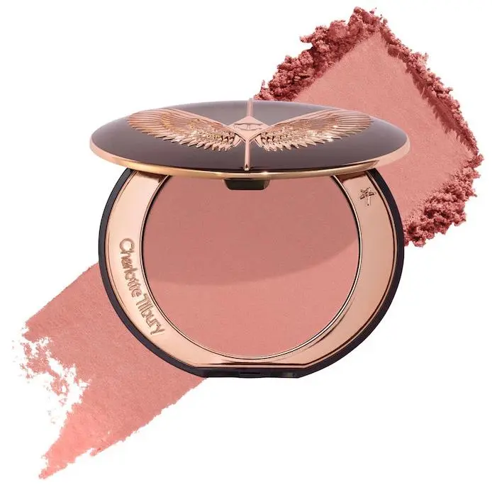 Airbrush Flawless Blush Blur 7 Shades Naughty Talk - soft rose beige by Charlotte Tilbury