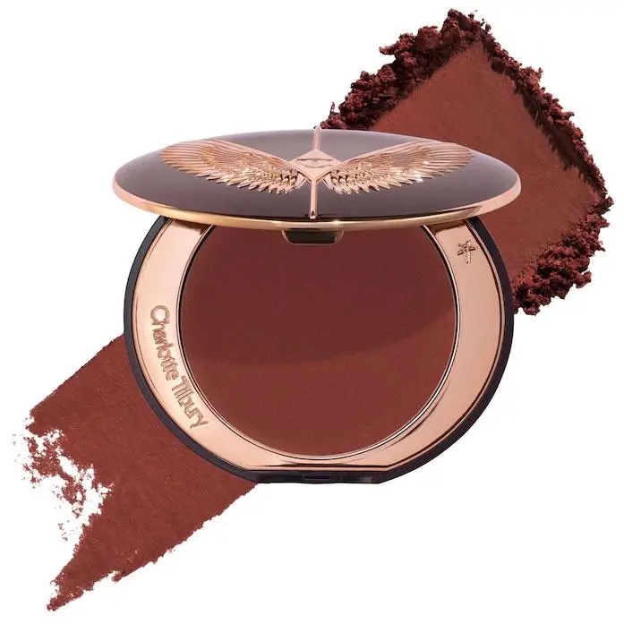 Airbrush Flawless Blush Blur 7 Shades Pillow Talk Dreams - deep burnt rose by Charlotte Tilbury