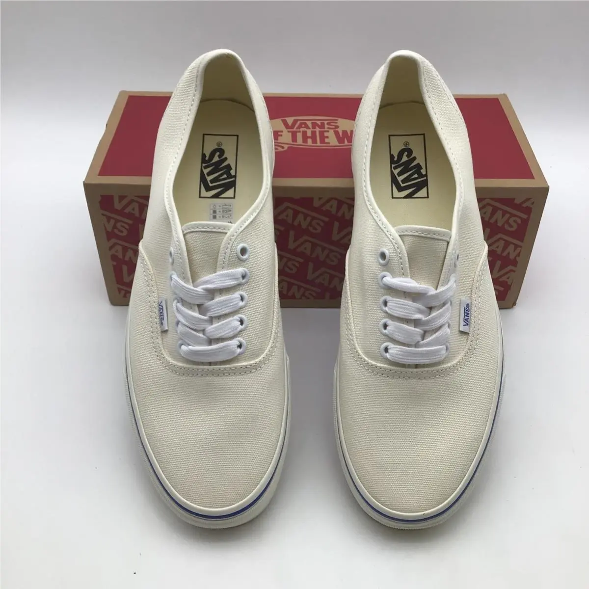 Vans shoes - Vans Authentic Sidewall Print - Authentic Sidewall Print - White 1