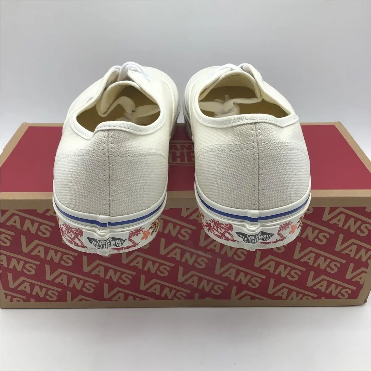 Vans shoes - Vans Authentic Sidewall Print - Authentic Sidewall Print - White 2