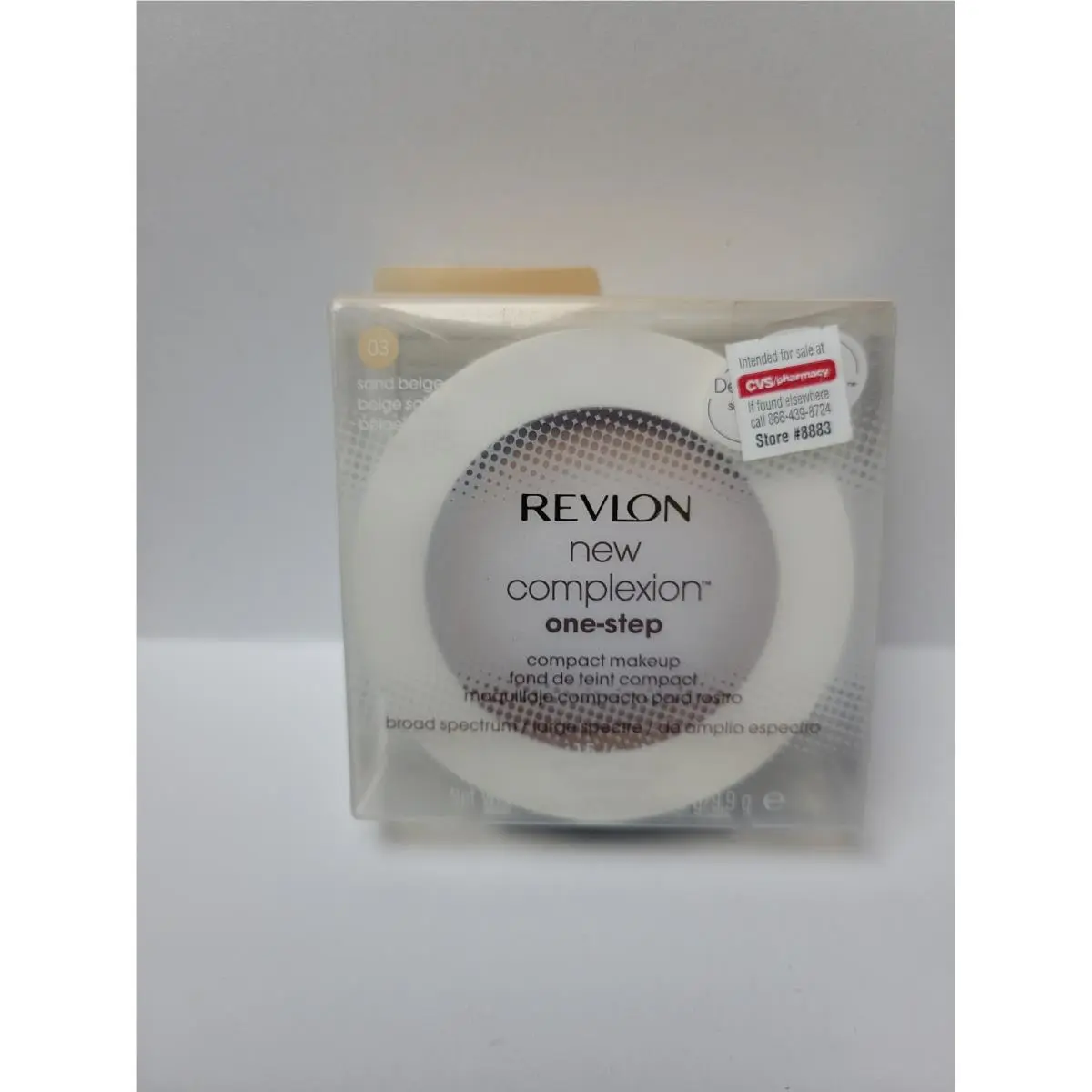 Complexion One Step Makeup- Sand Beige 03 -sealed- Read Description by Revlon