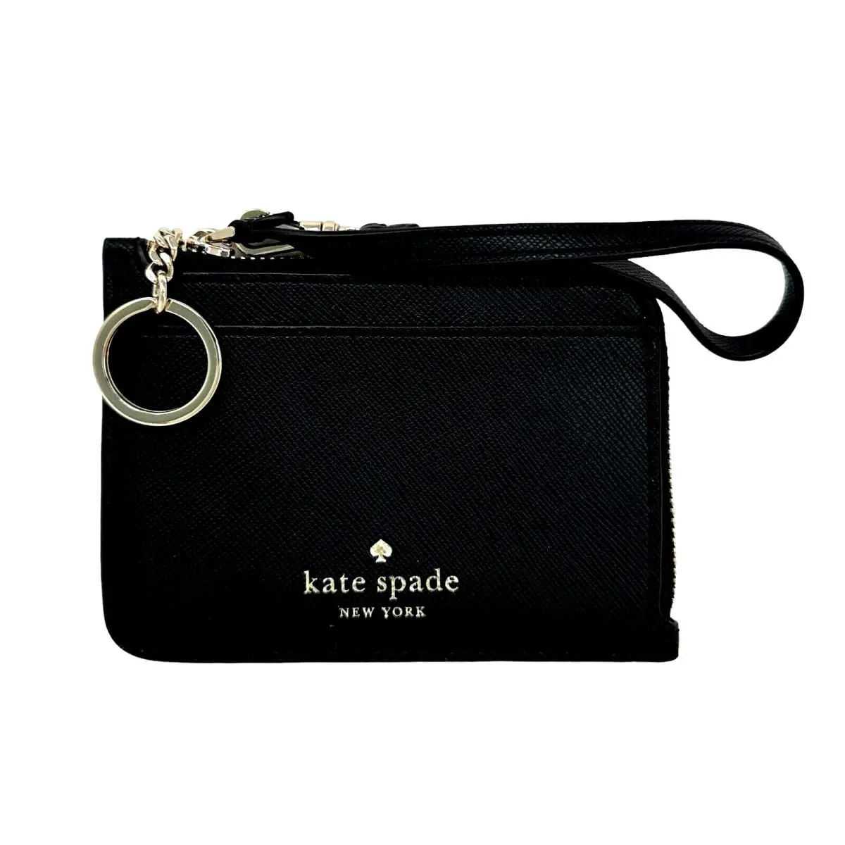 Schuyler Card Holder Black SM Wristlet Wallet Key Ring KE701 Brandnew by Kate Spade
