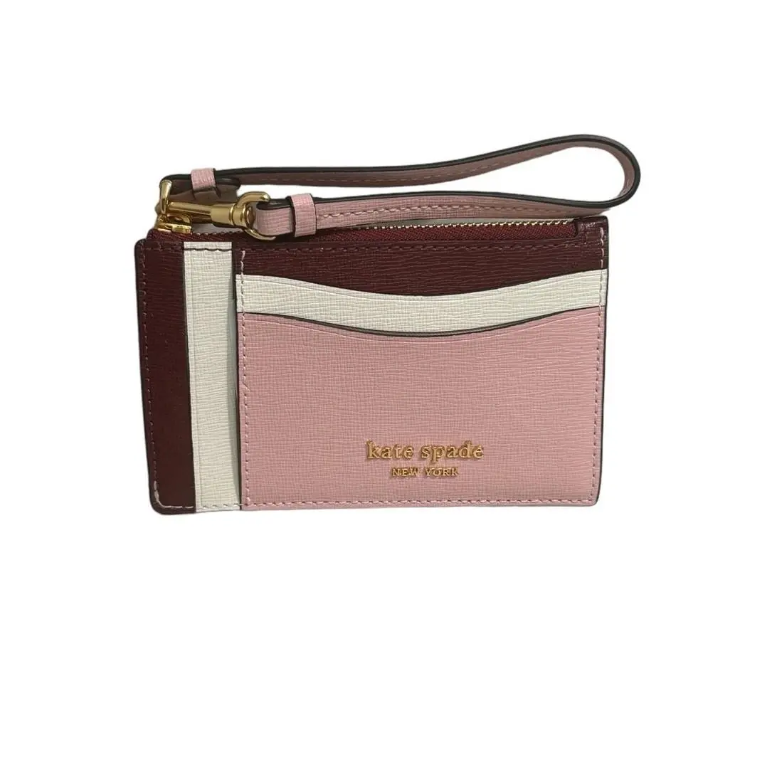 Morgan Colorblocked Card Case Wristlet by Kate Spade