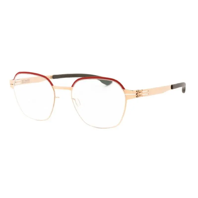 Ic Berlin Theda Eyeglasses Eye Glasses 810 51mm Unisex Rogochi Pop Rose-gold by ic! berlin