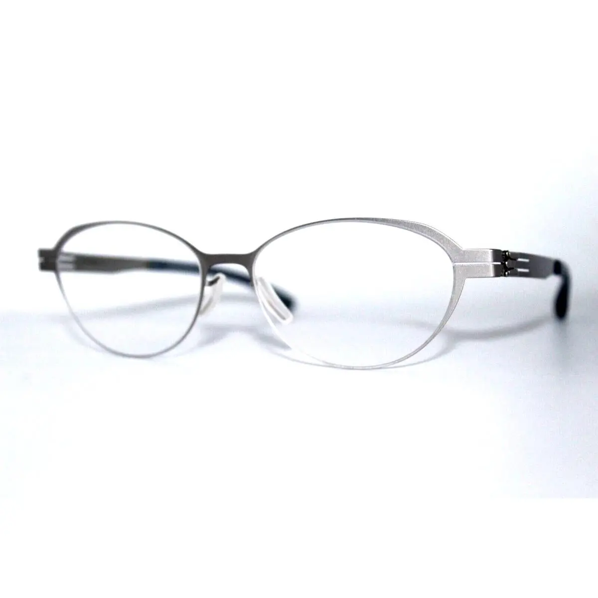 IC Berlin Acoustic Pearl Grey Eyeglasses Frame 51-16-135MM W/case by ic! berlin