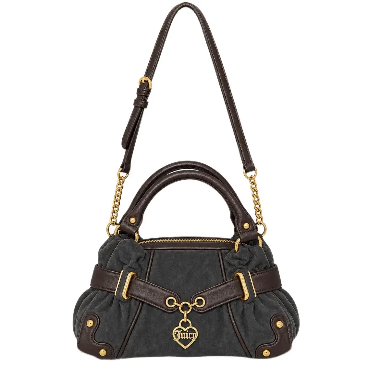 Generational Juicy Satchel Handbag Chocolate by Juicy Couture