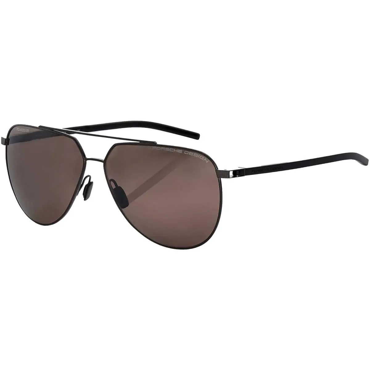 Design Polarized Men`s Aviator Sunglasses - P8968 63B442 Made In Italy by Porsche