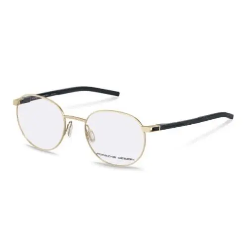 Design Unisex 53mm Gold Eyeglasses P8756-53C000 by Porsche