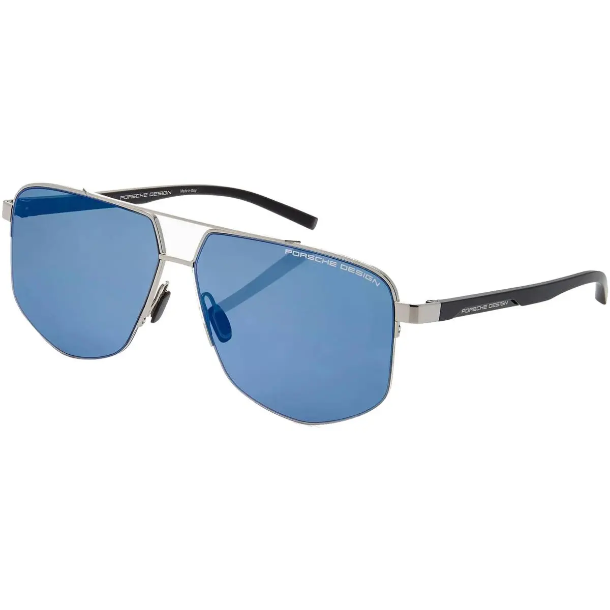 Design Palladium Semi-rimless Navigator Sunglasses - P8943 63B195 by Porsche