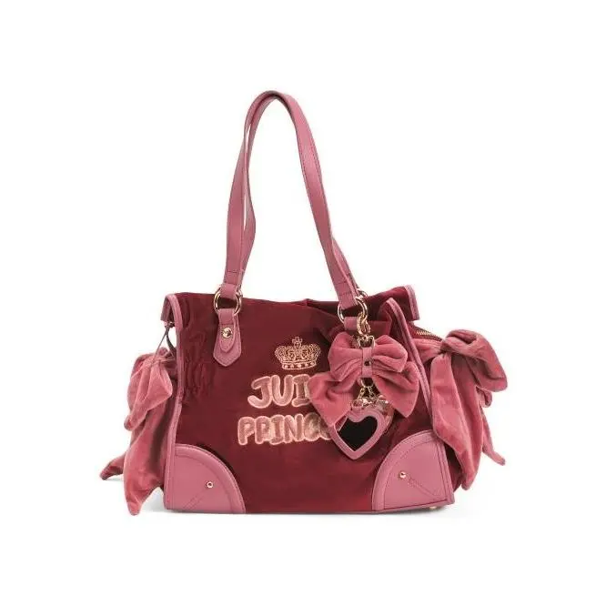 American Princess Velour Tote by Juicy Couture
