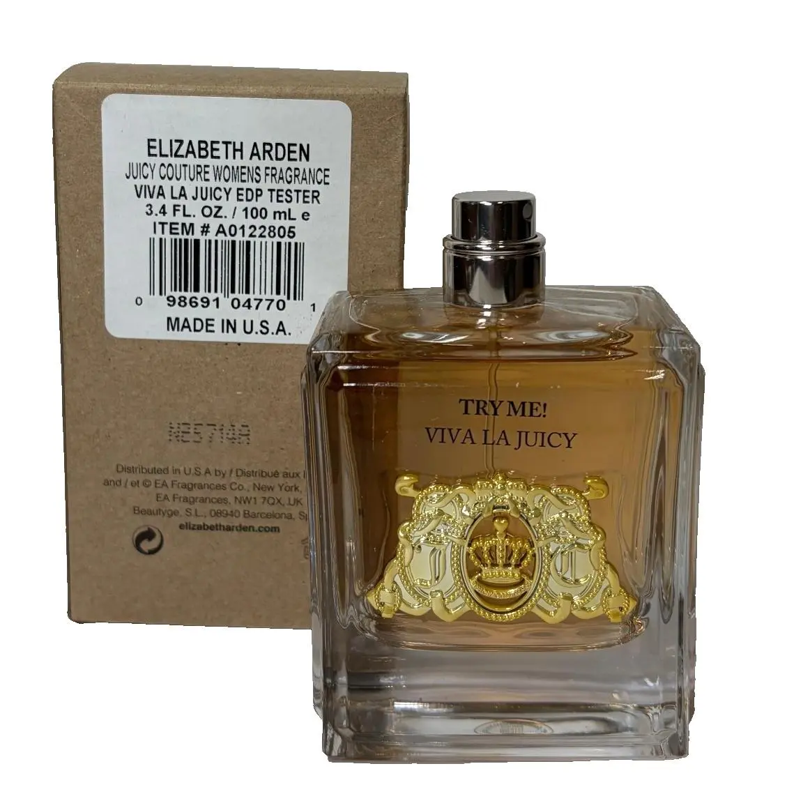 Viva La Juicy Eau de Parfume Edp 3.4 oz Womens 770 by Juicy Couture