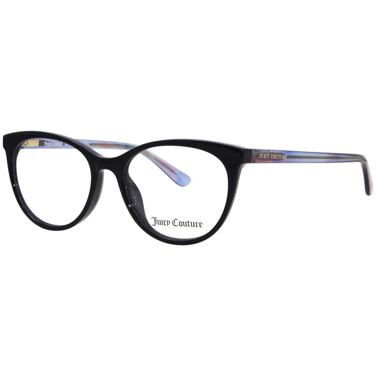 JU-314 807 Eyeglasses Frame Youth Kids Girl`s Black Full Rim 50mm by Juicy Couture