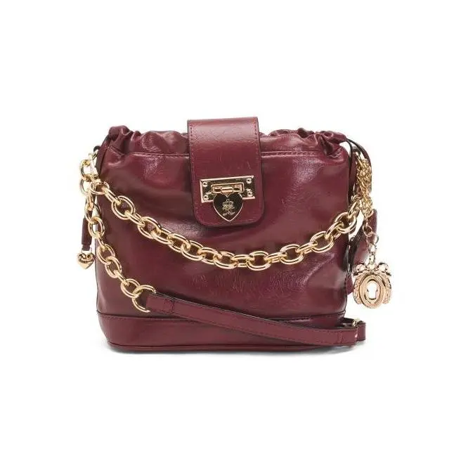 Crinkle Glazed Bucket Bag by Juicy Couture