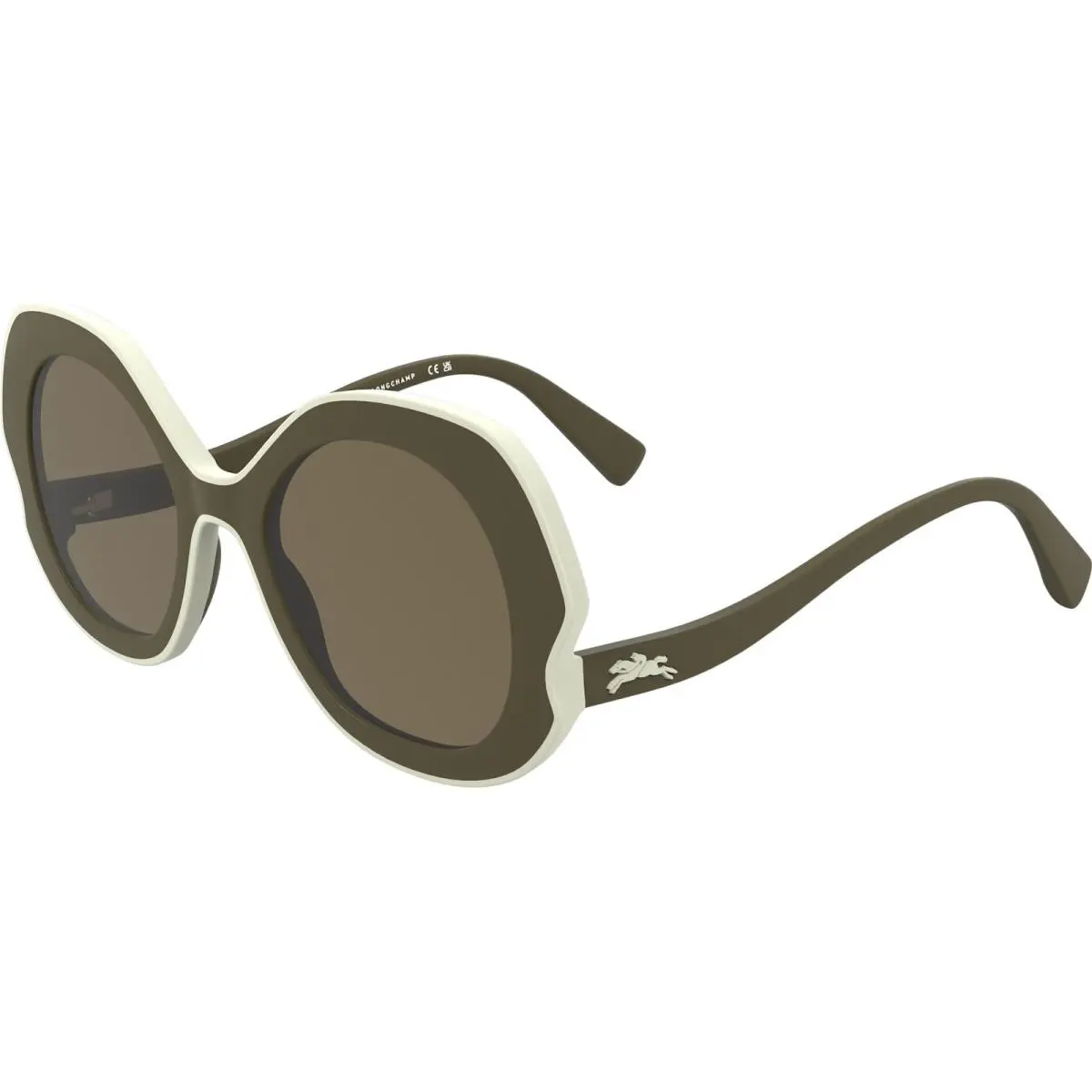 Women`s 52mm Khaki Green Sunglasses LO780S-319-52 by Longchamp