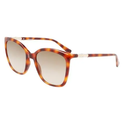 Women`s 56mm Brown Rose Gradient Sunglasses LO710SN-203-56 by Longchamp