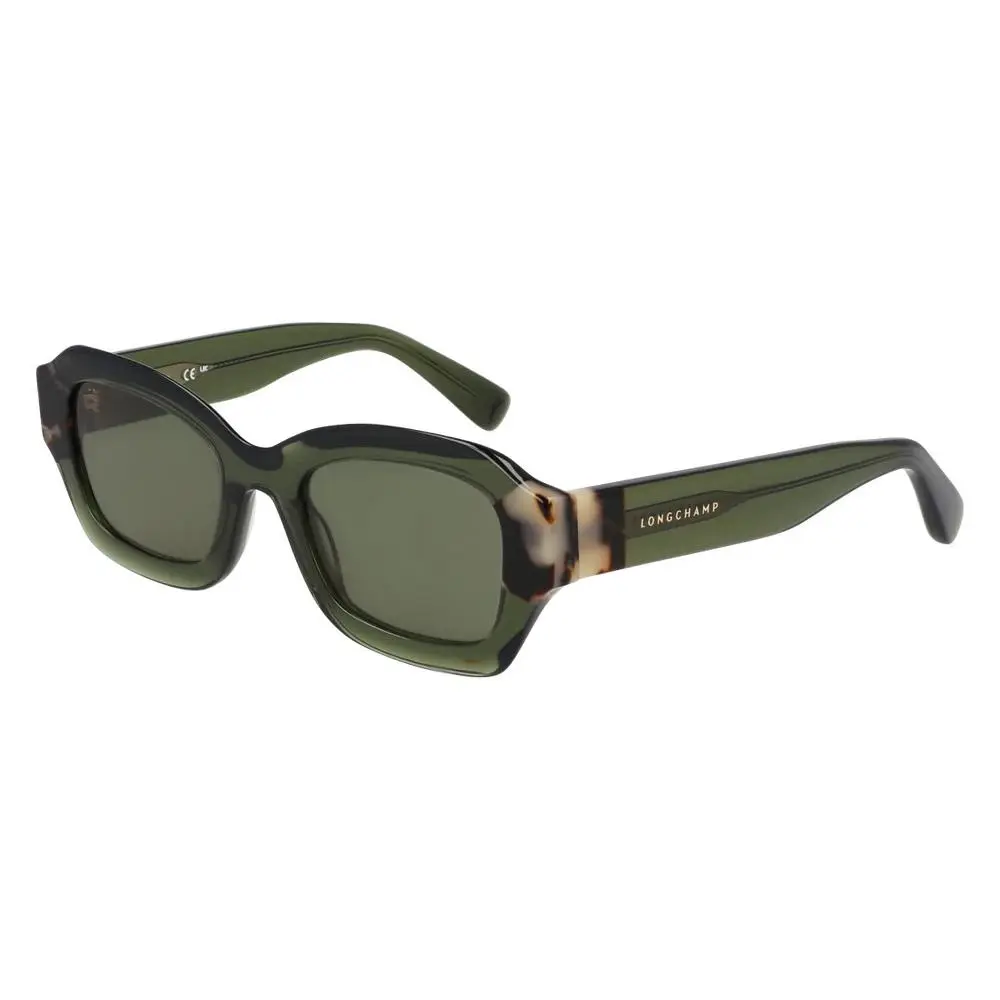 Women`s 50mm Khaki Havana Sunglasses LO749SN-320-50 by Longchamp