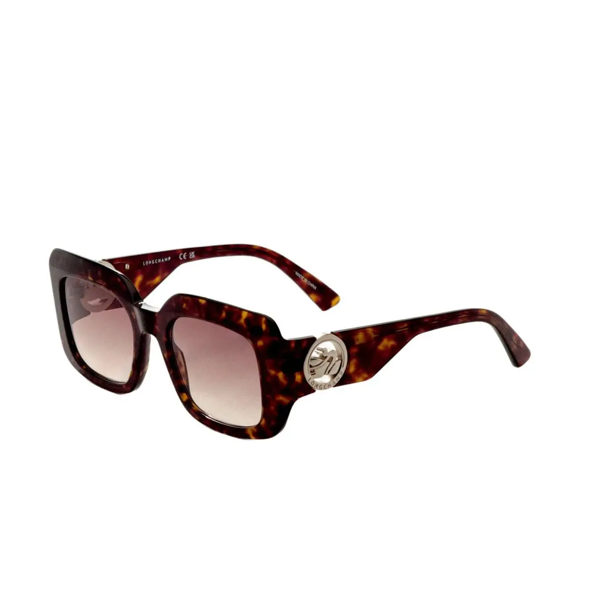 Women`s 51mm Dark Havana Sunglasses LO753S-242 by Longchamp