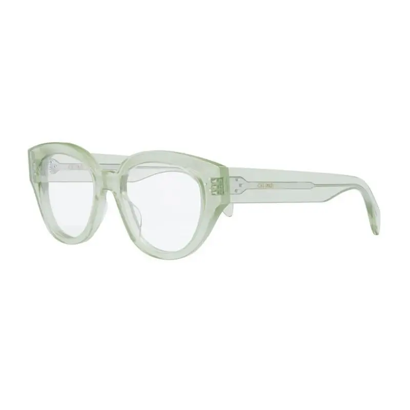 CL50132I 093 Women`s Eyeglasses Shiny Light Green Acetate by Celine