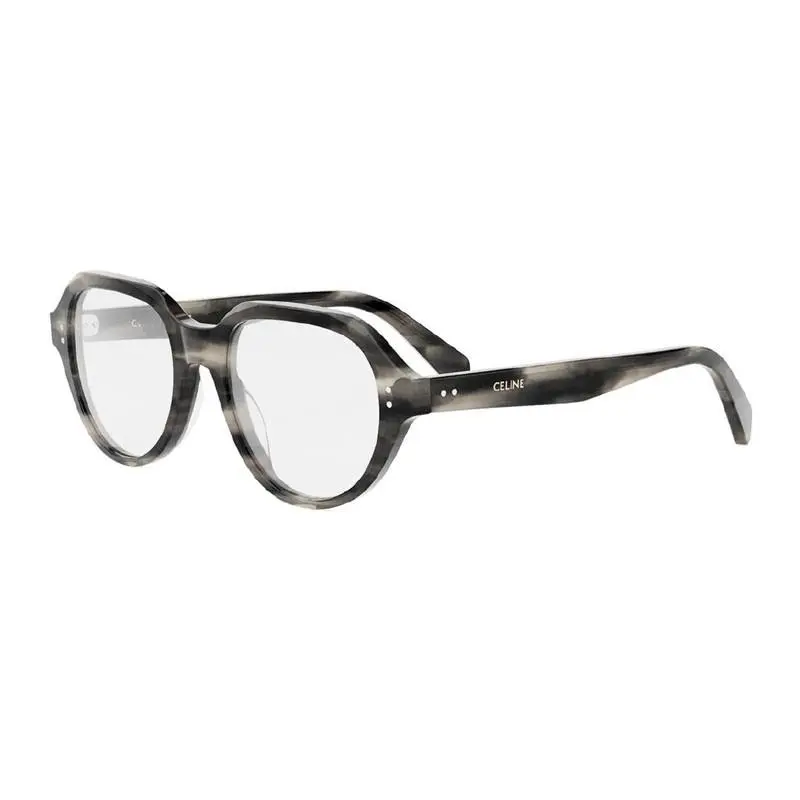 CL50145I 005 Eyeglasses Crystal Black Grey by Celine