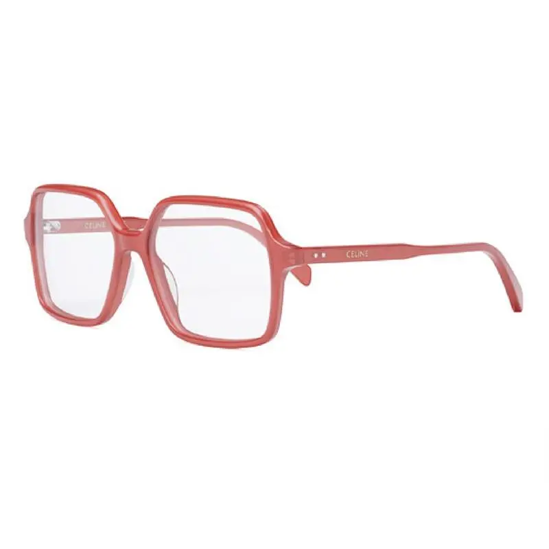 CL50126I 066 Women`s Eyeglasses Red Acetate Frame by Celine
