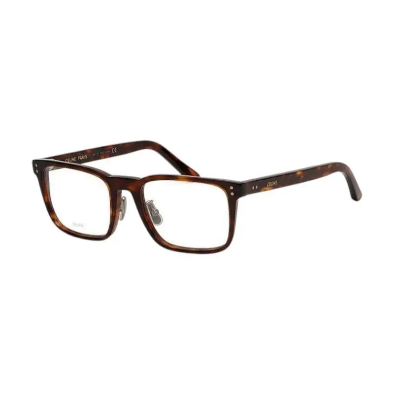 CL50030J 054 Men Eyeglasses Havana Acetate Frame by Celine