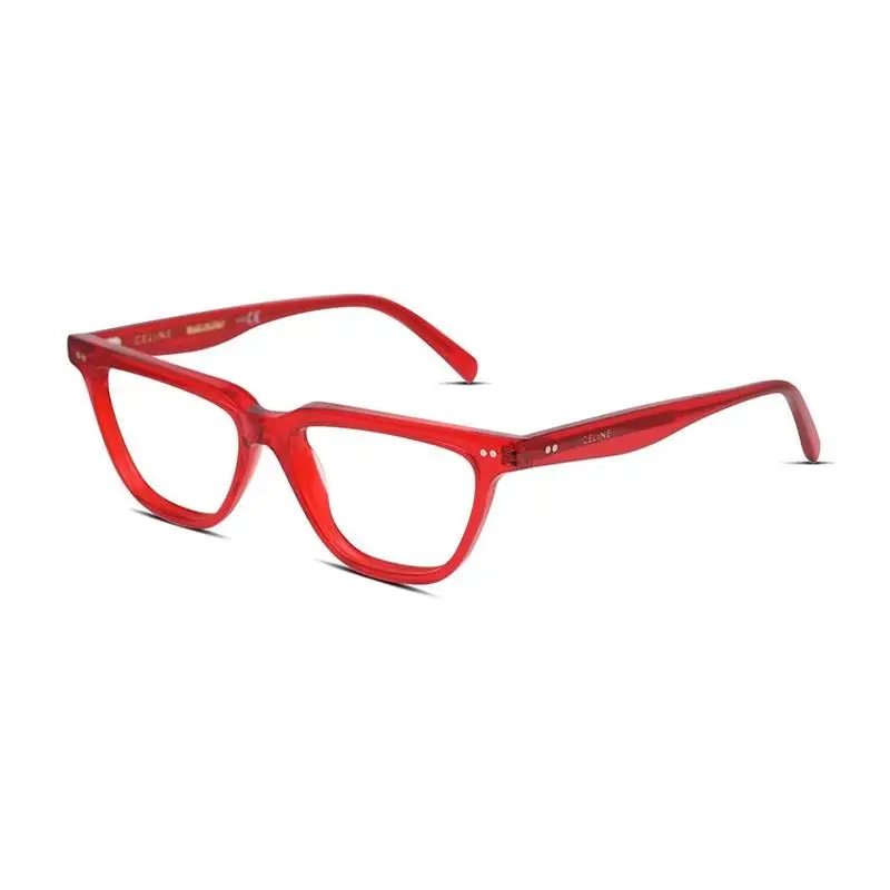 CL50009I Shiny Red Women Eyeglasses 53 mm Clear Lenses by Celine