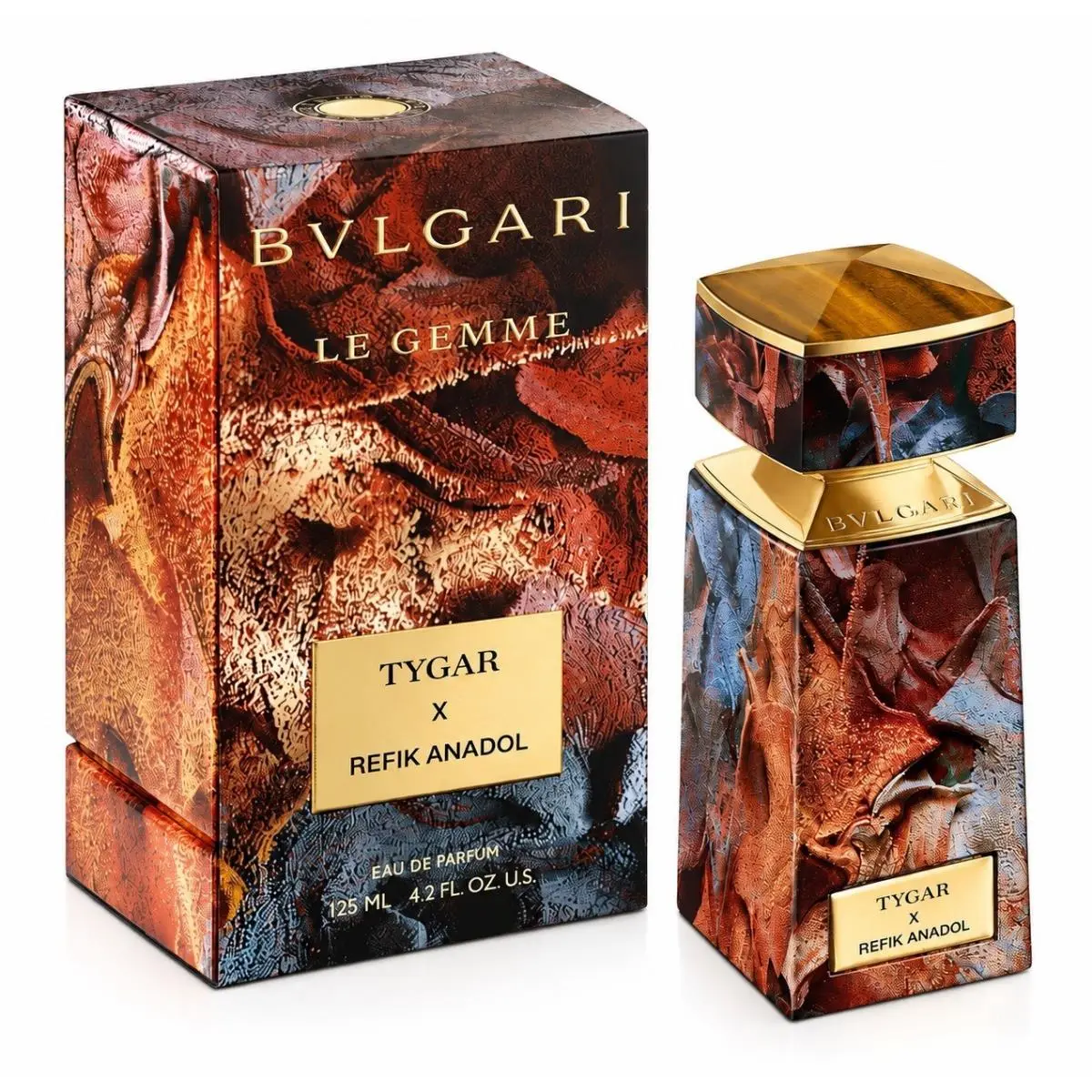 Bvlgari Le Gemme Tygar × Refik Anadol Edp 125ml 4.2oz
