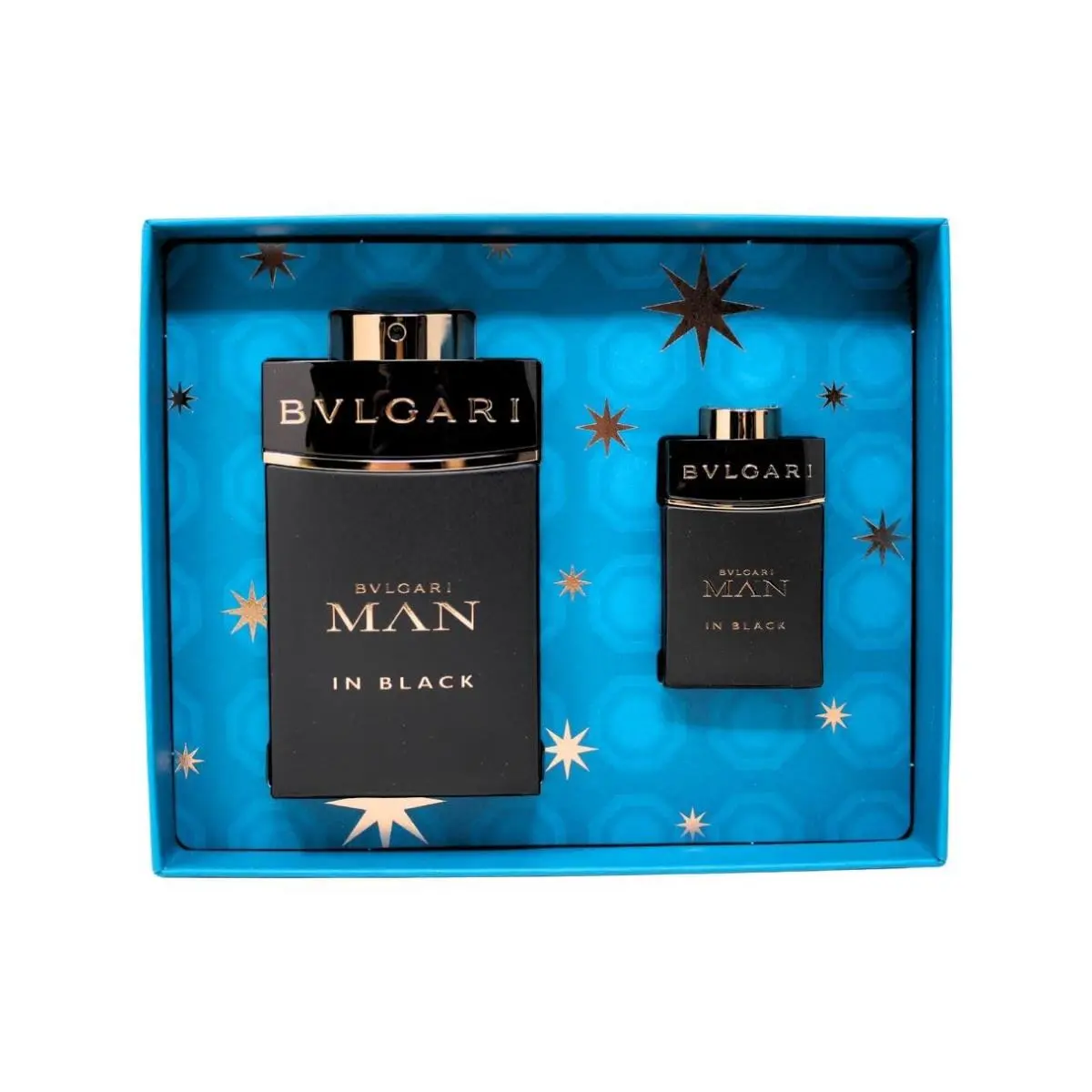 Set-bvlgari Man In Black 2pc. Set 3.4 Edp Spr/ .5 Edp Spr by Bvlgari