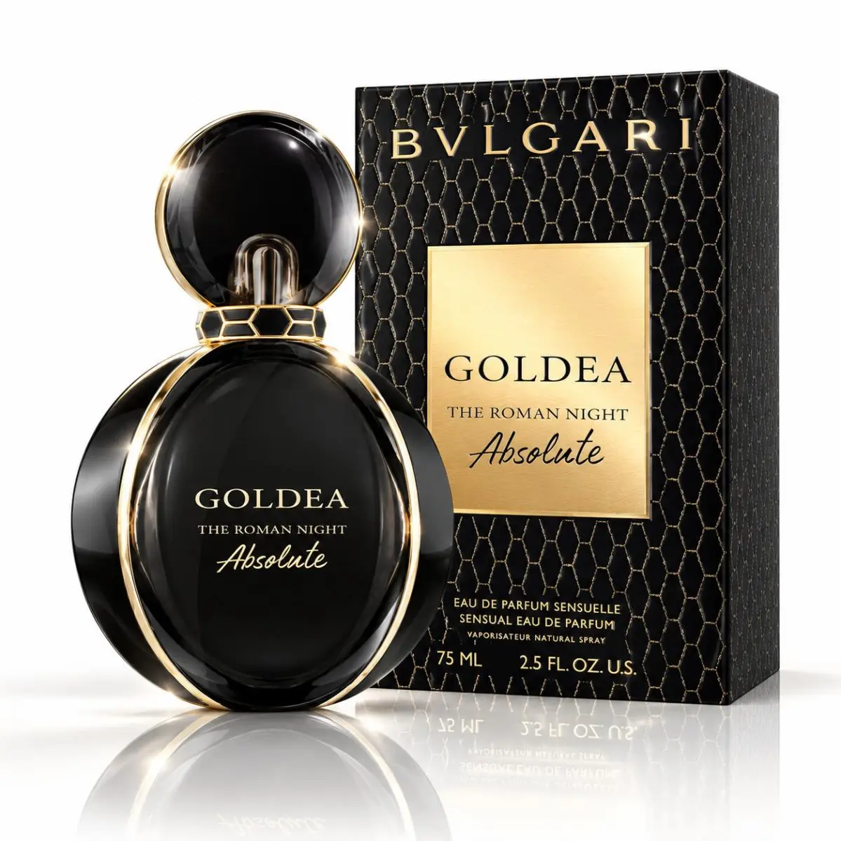 Goldea The Roman Night Absolute 2.5 oz / 75 ml Eau De Parfum Spray Women by Bvlgari