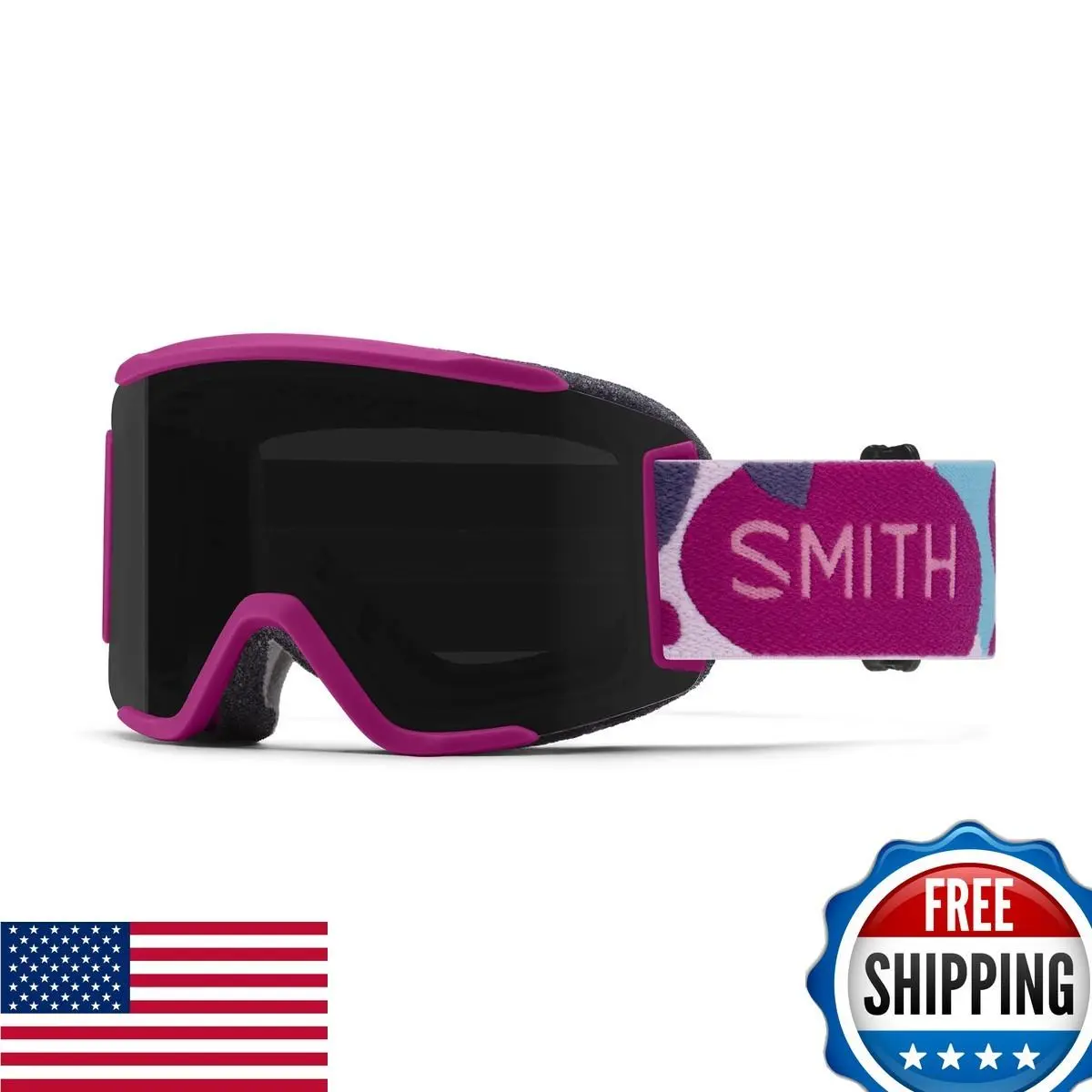Smith Squad S Chromapop Sun Black Fuschia
