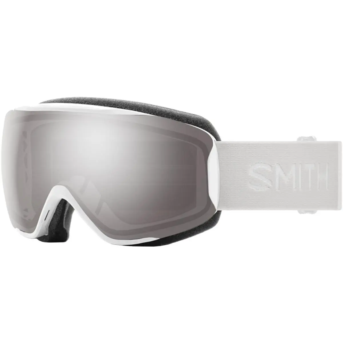 Moment Chromapp White Vapor Snow Goggles w Mirror Lns M007450E4995T by Smith Optics