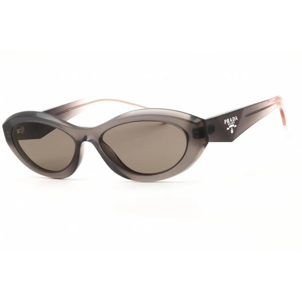 Prada PR 26ZS 20F80Q Transparent Grey/opal Grey 55-16-145 Sunglasses