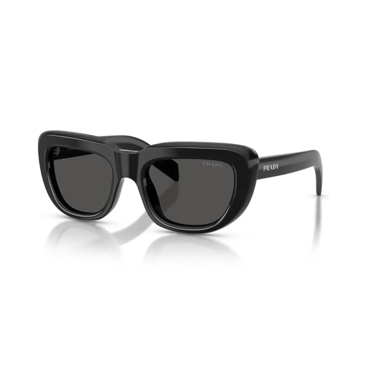 PR D07S Black/grey 16K08Z Sunglasses by Prada