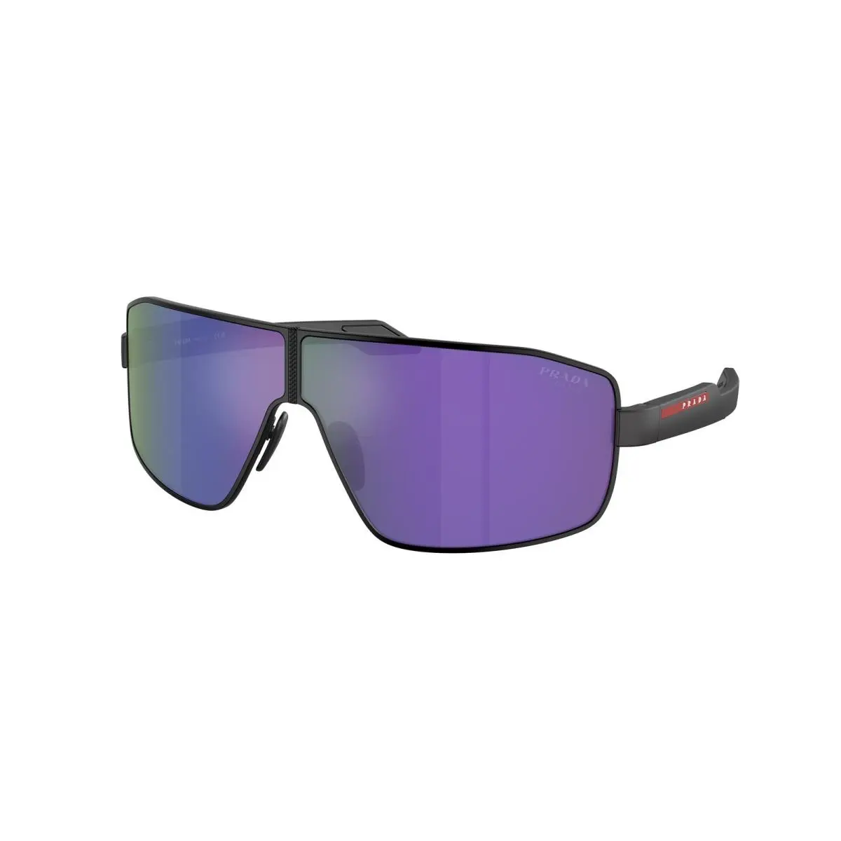 Linea Rossa PS 54 YS Black 1BO05U Size 74 Sunglasses by Prada