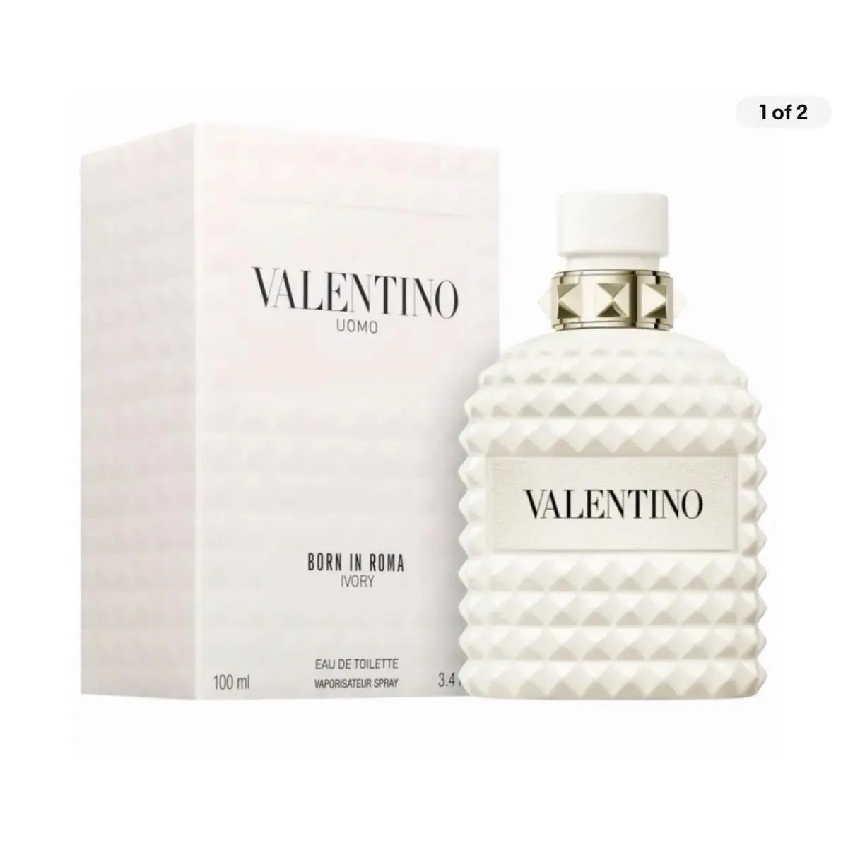 Uomo Born in Roma Ivory Eau de Toilette 100ml/3.4fl.oz For Men by Valentino