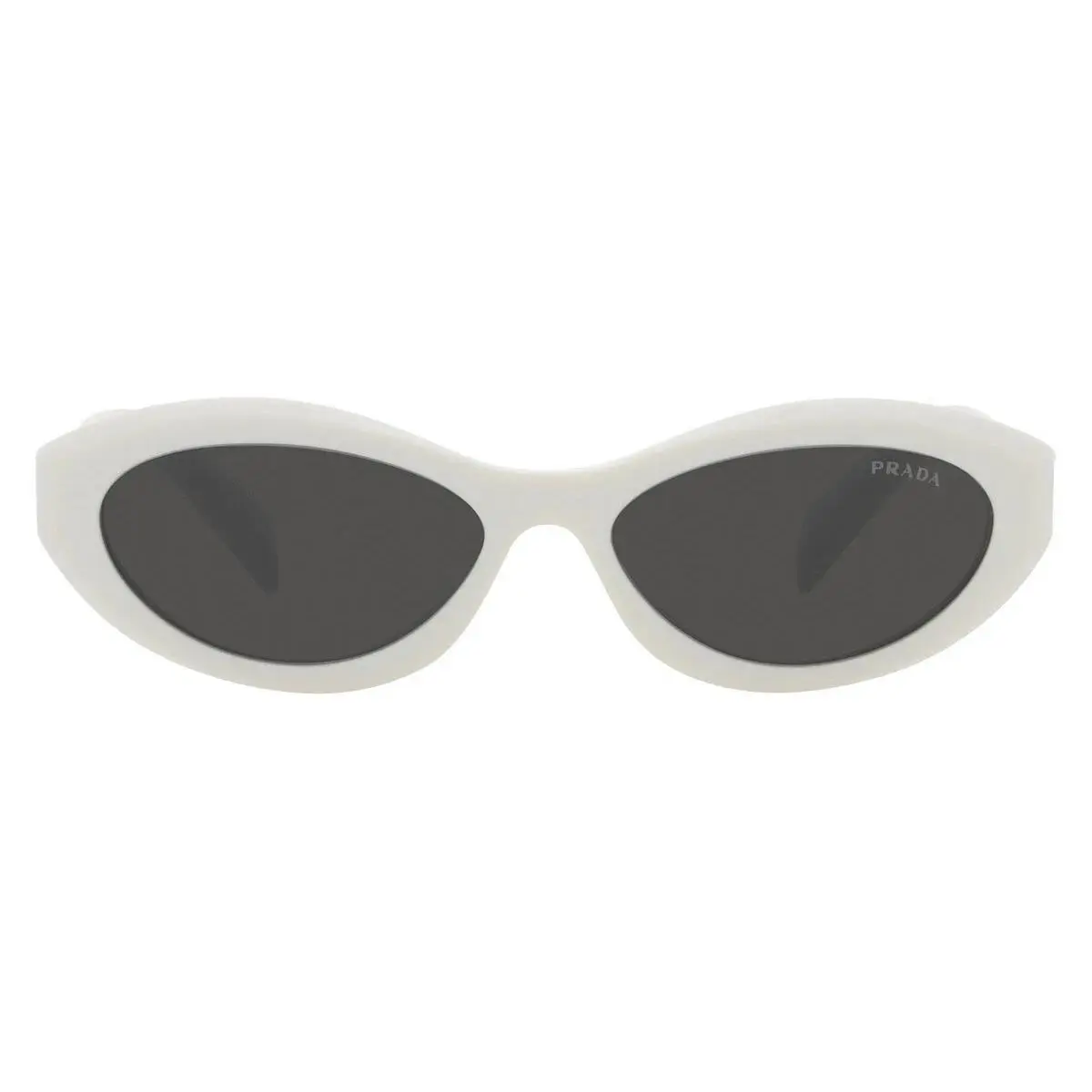 PR 26ZS White/dark Grey 17K-08Z Sunglasses with All Retail Packaging by Prada
