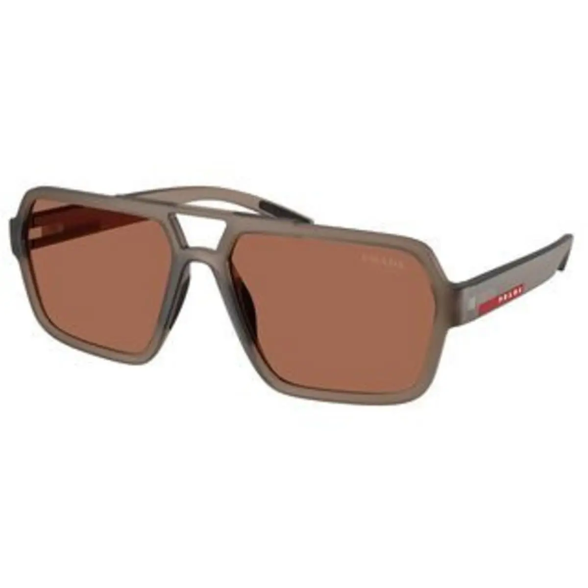Linea Rossa PS A 06 S Transparent Brown / Tuning 29F50A Size 59 Sunglasses by Prada