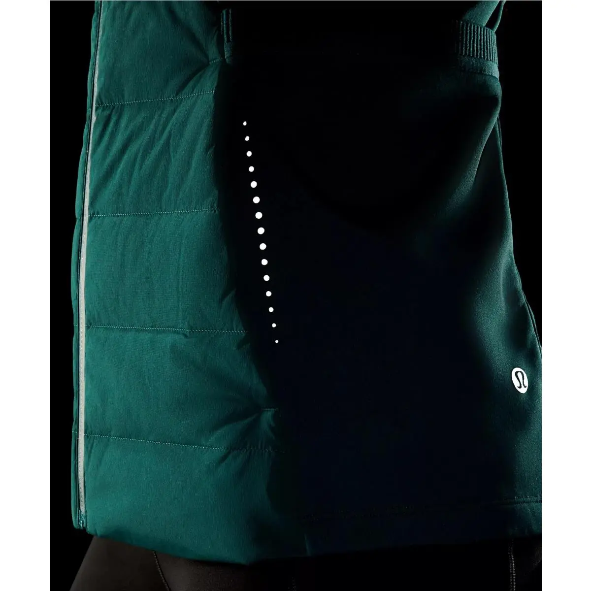 Lululemon clothing - Down for It All Vest in Storm Teal - Green 6