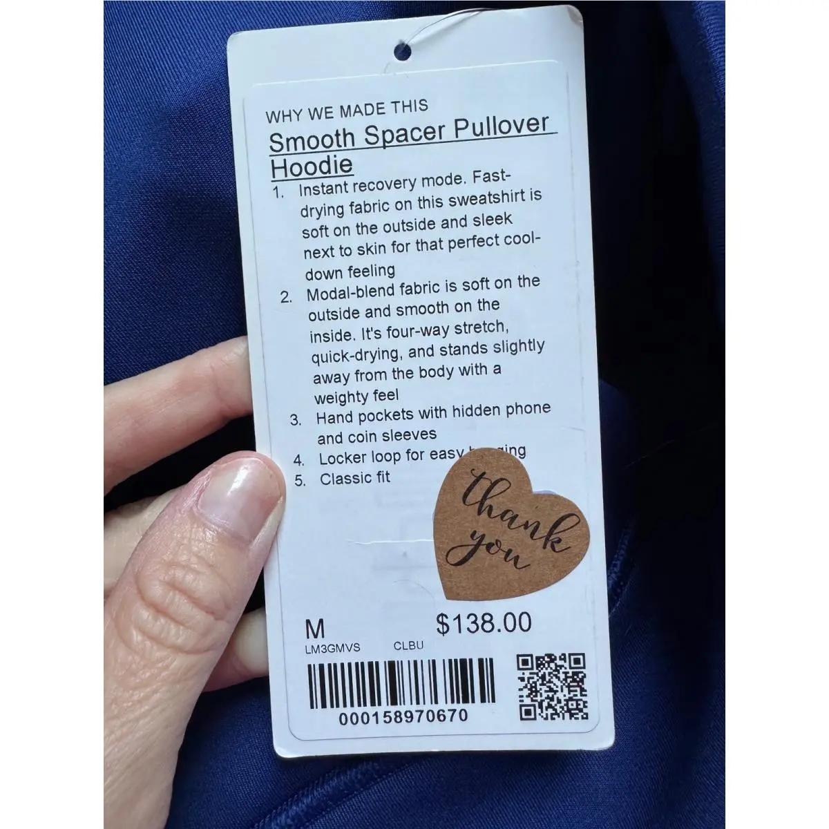 Lululemon clothing - Blue 6