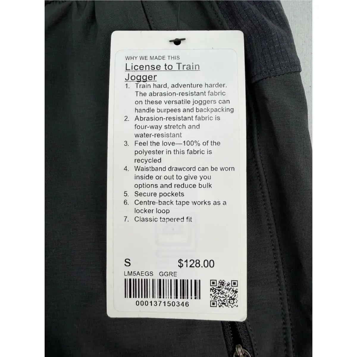 Lululemon clothing - License to Train Jogger - License Train Jogger - Gray 0